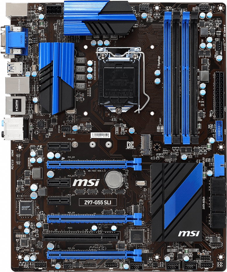 Обзор msi nf750 g55